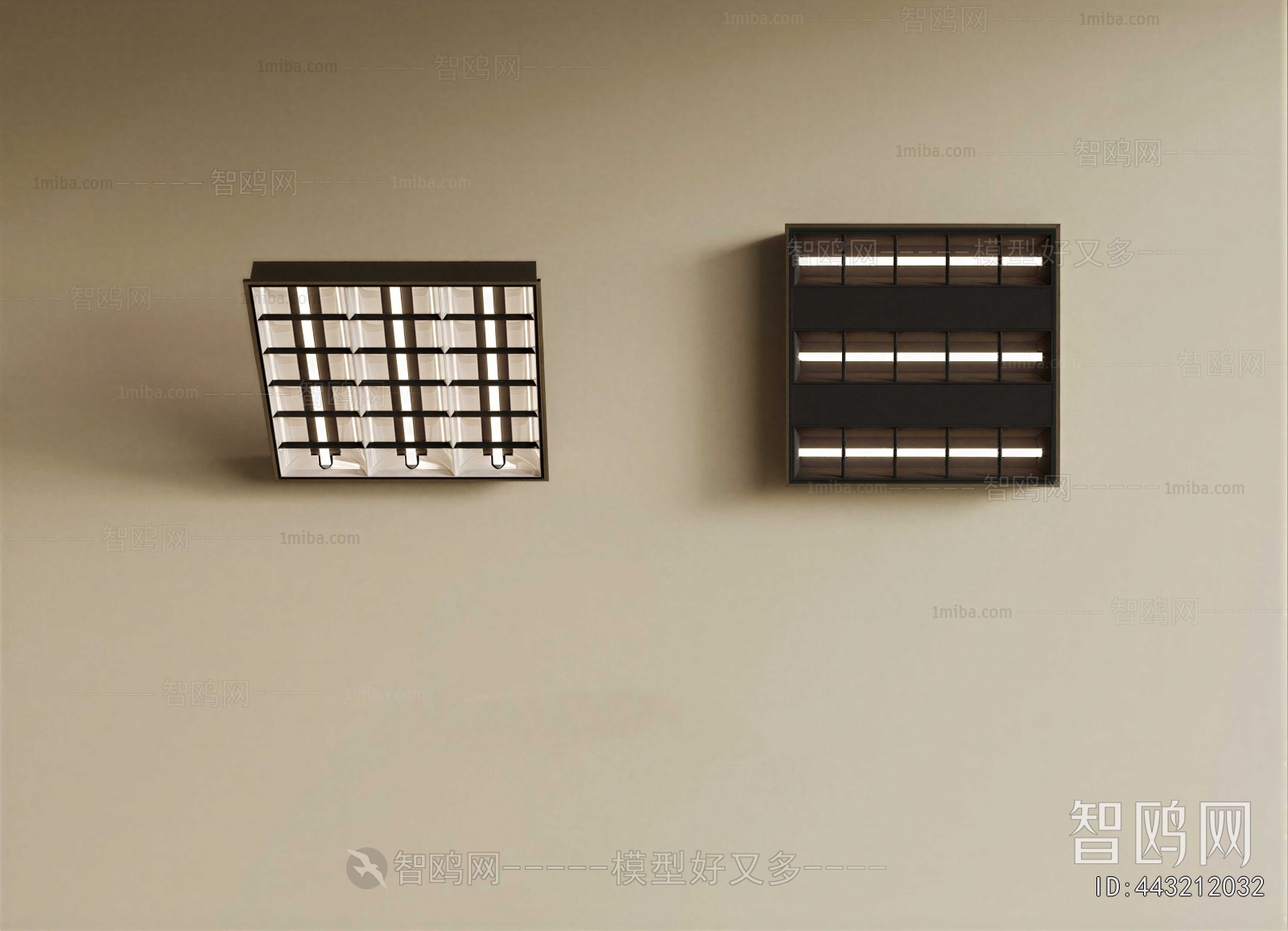 Modern Grille Lamp