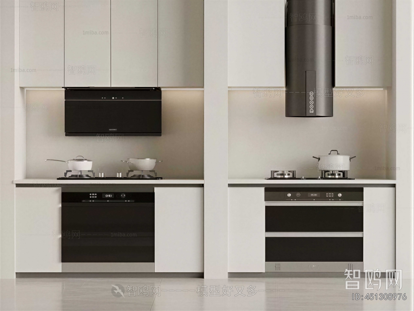Modern Kitchen Electric Gas Range