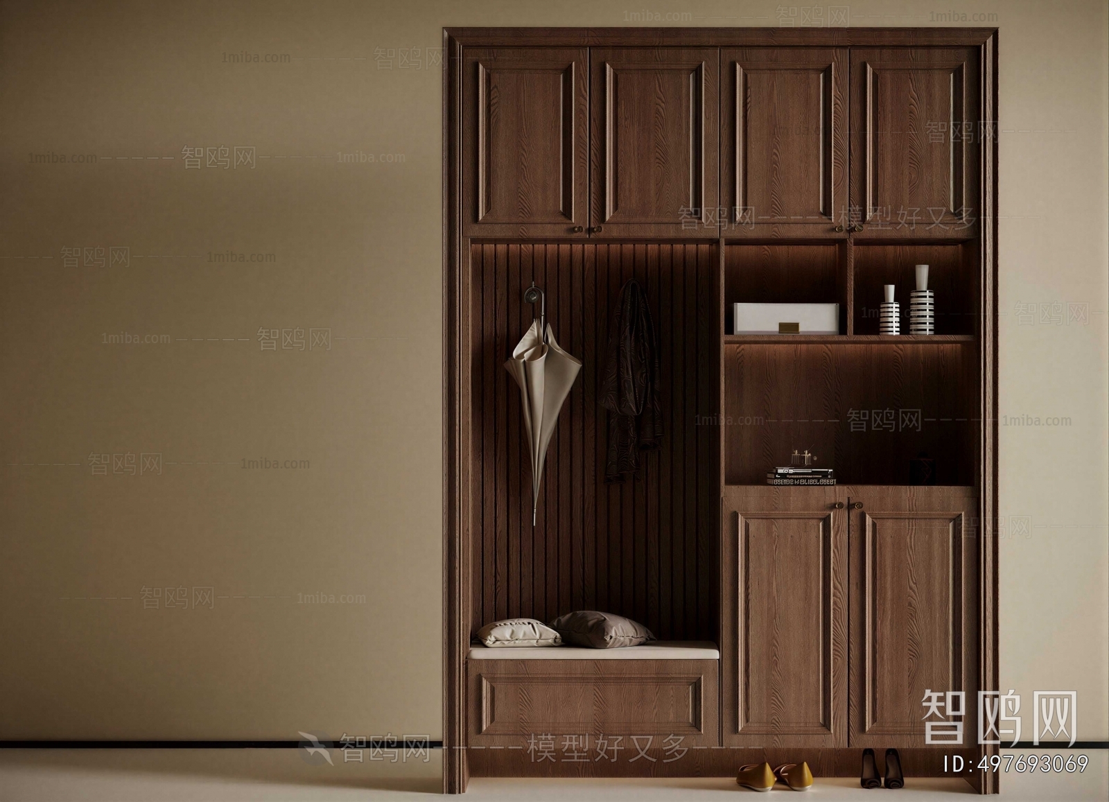 French Style Shoe Cabinet