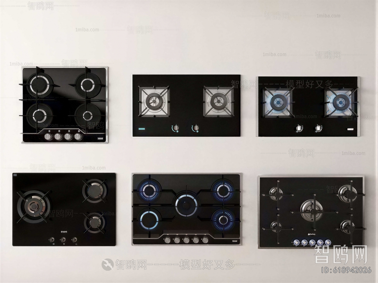 Modern Kitchen Electric Gas Range