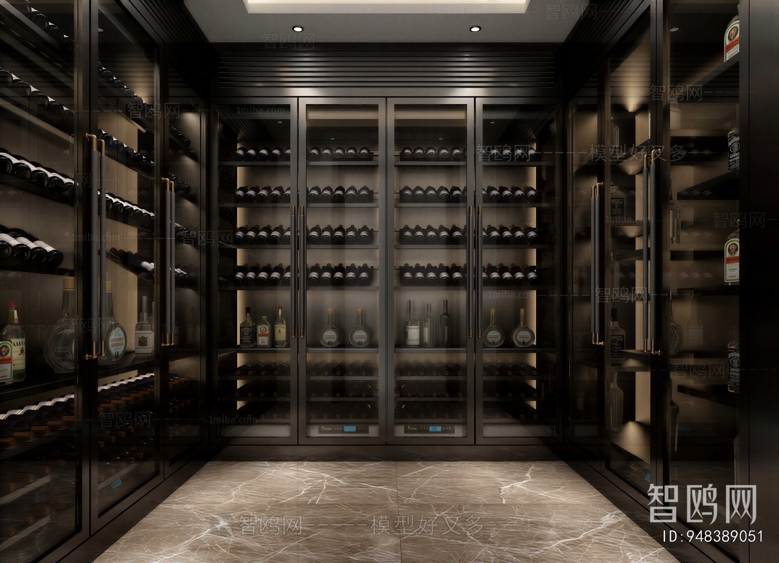 Modern Wine Cellar/Wine Tasting Room