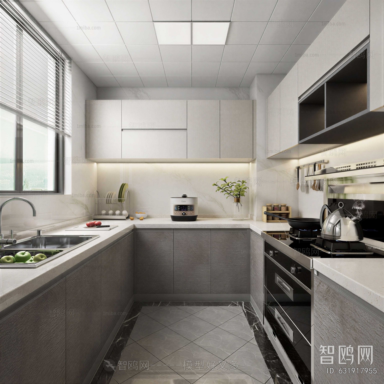 Modern The Kitchen