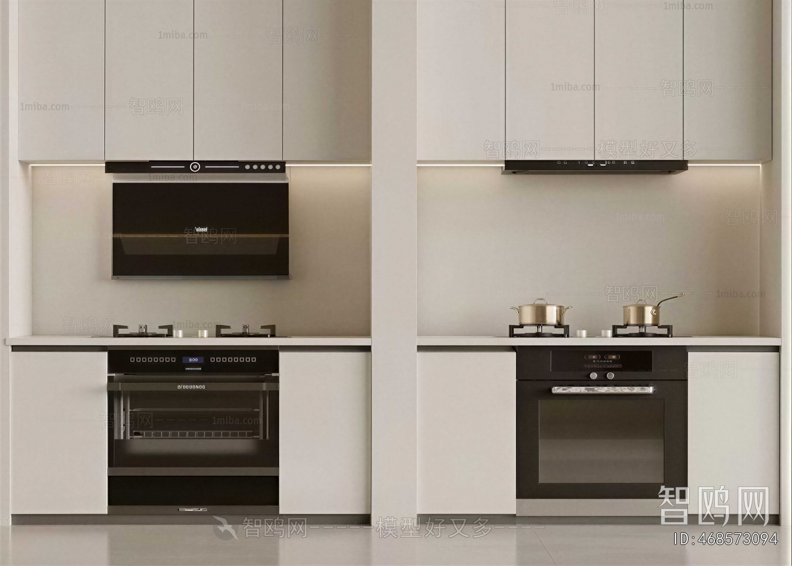 Modern Kitchen Electric Gas Range