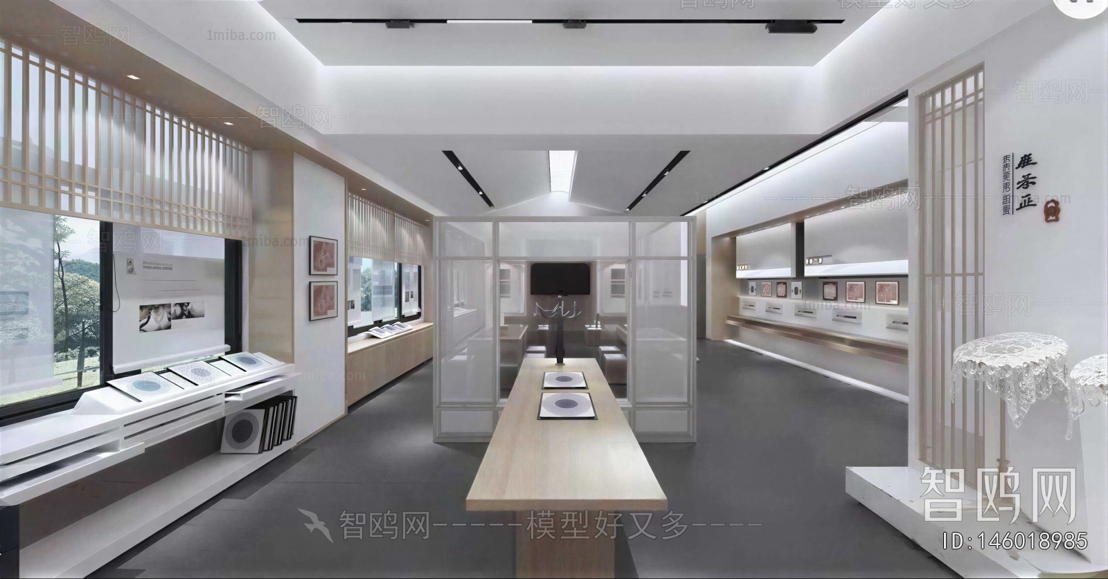 New Chinese Style Exhibition Hall