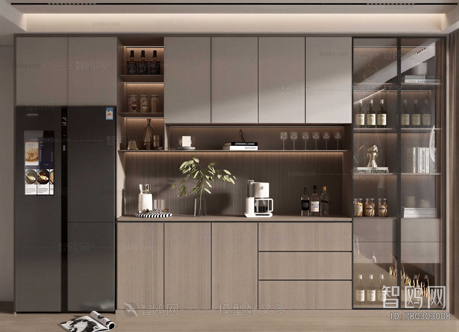Modern Wine Cabinet