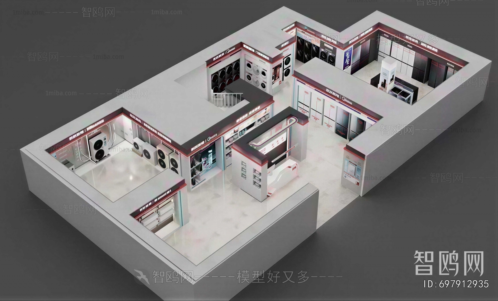 Modern A Bird's-eye View Of Home Decoration