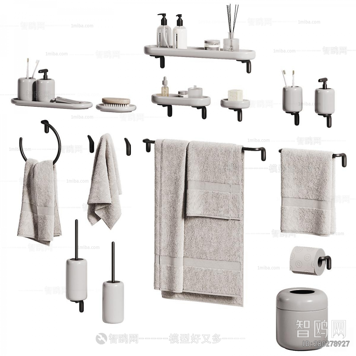 Modern Bathroom Set