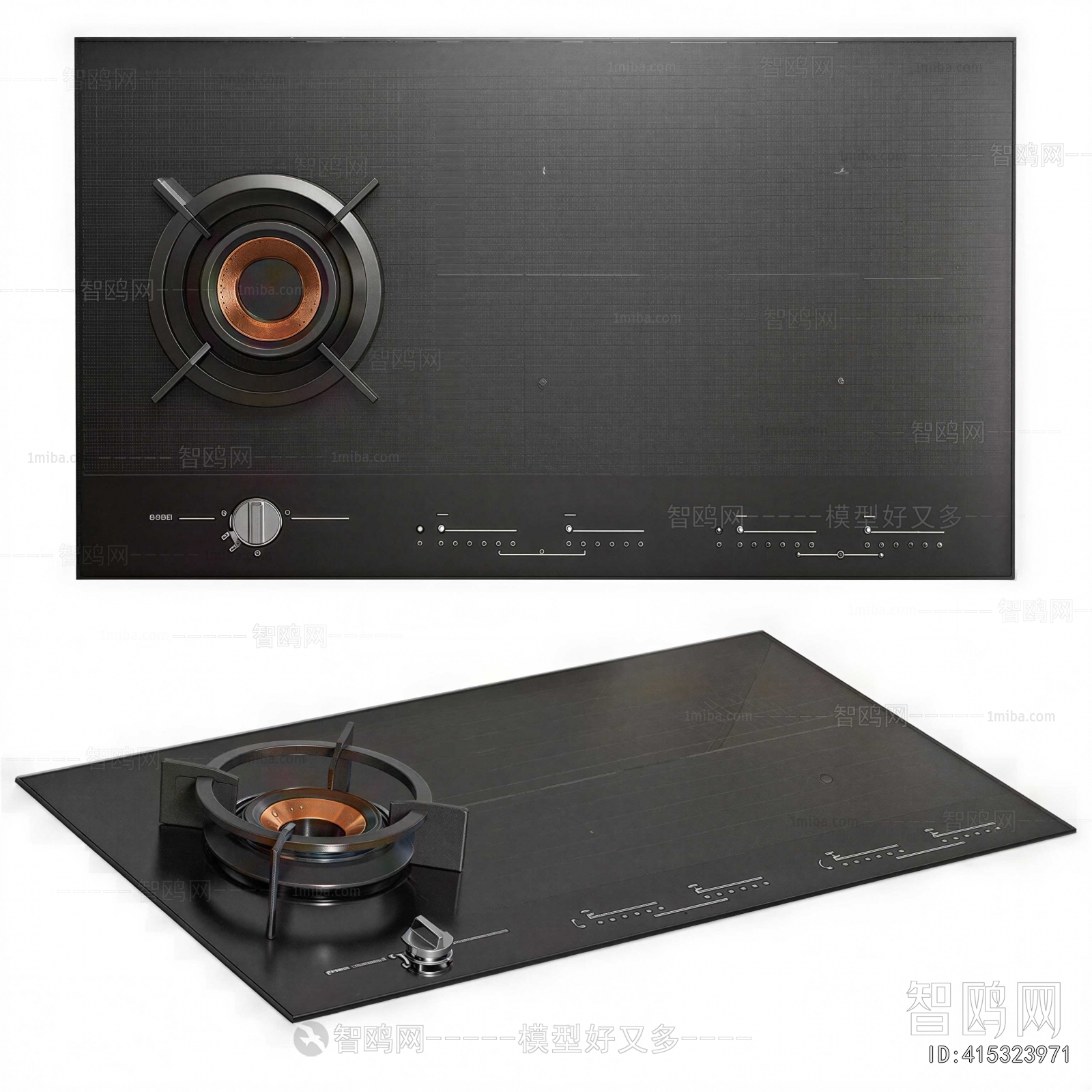 Modern Kitchen Electric Gas Range