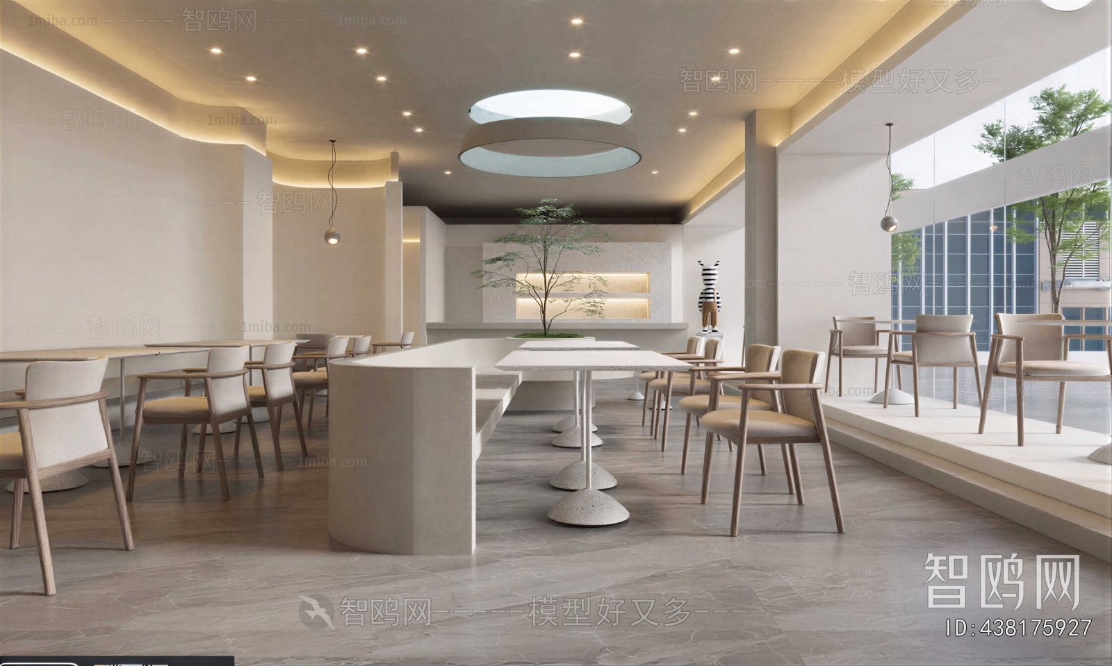 Wabi-sabi Style Milk Tea Shop