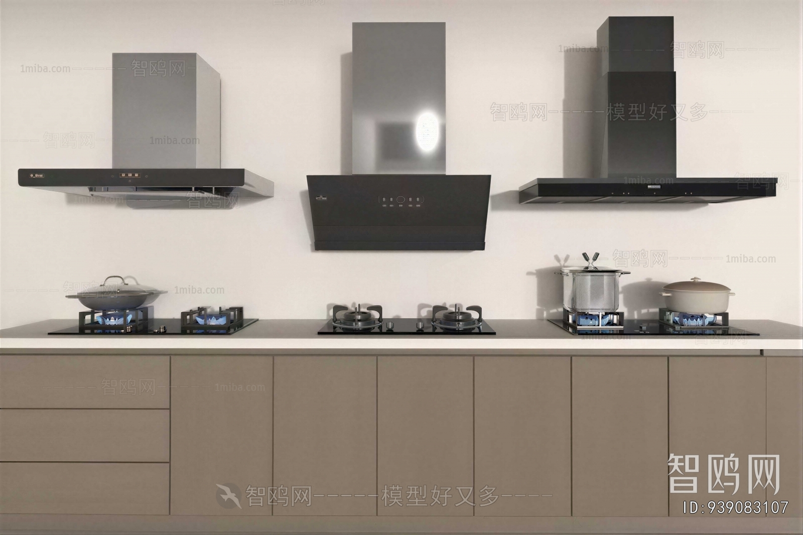 Modern Kitchen Electric Gas Range