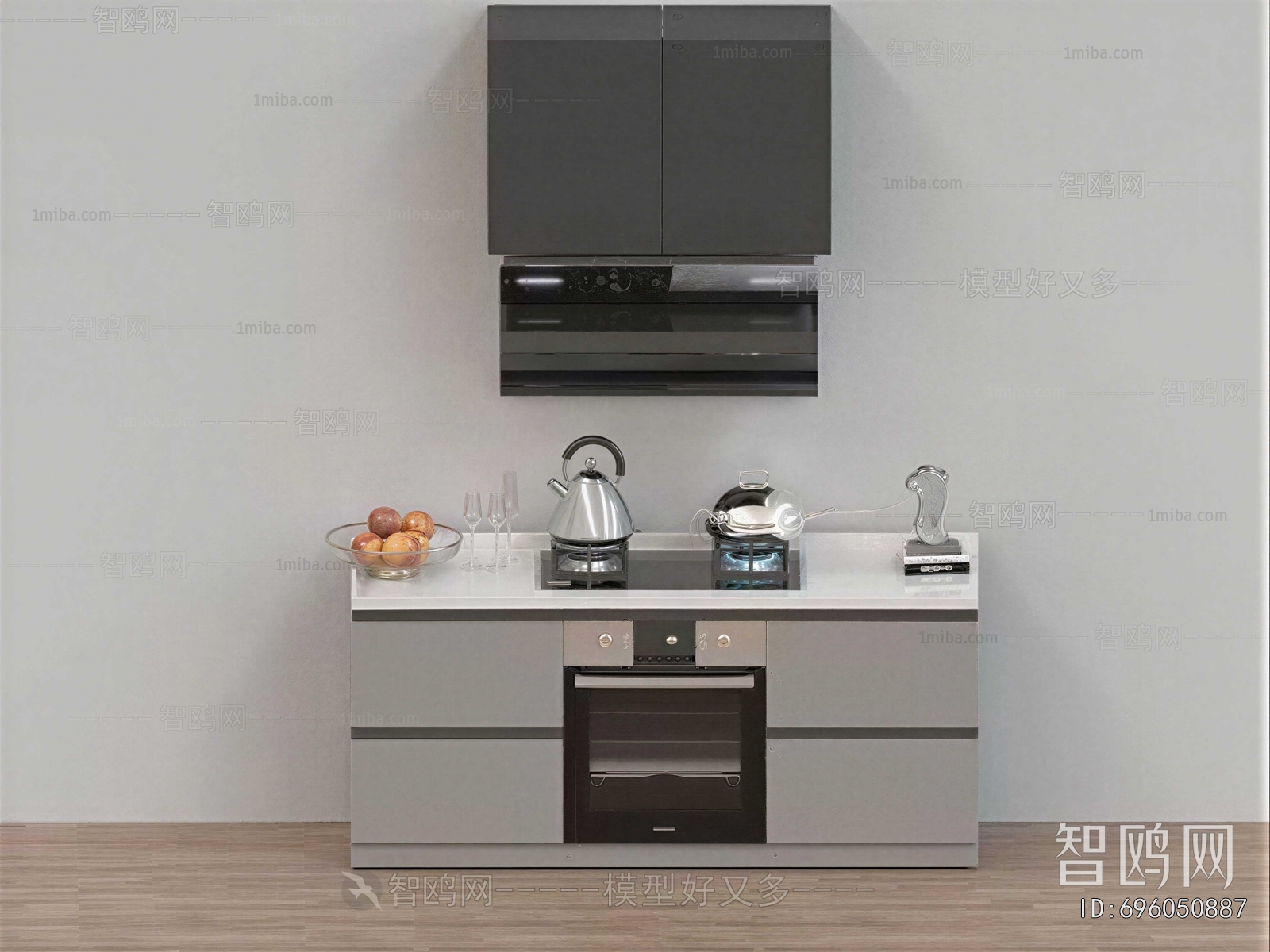 Modern Kitchen Electric Gas Range