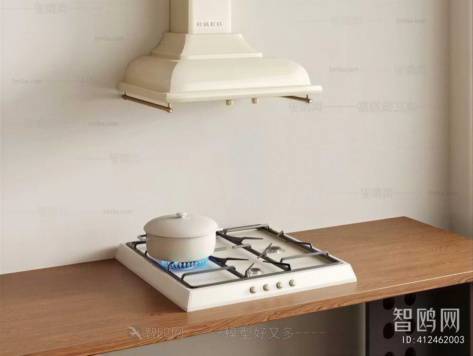 Modern Kitchen Electric Gas Range