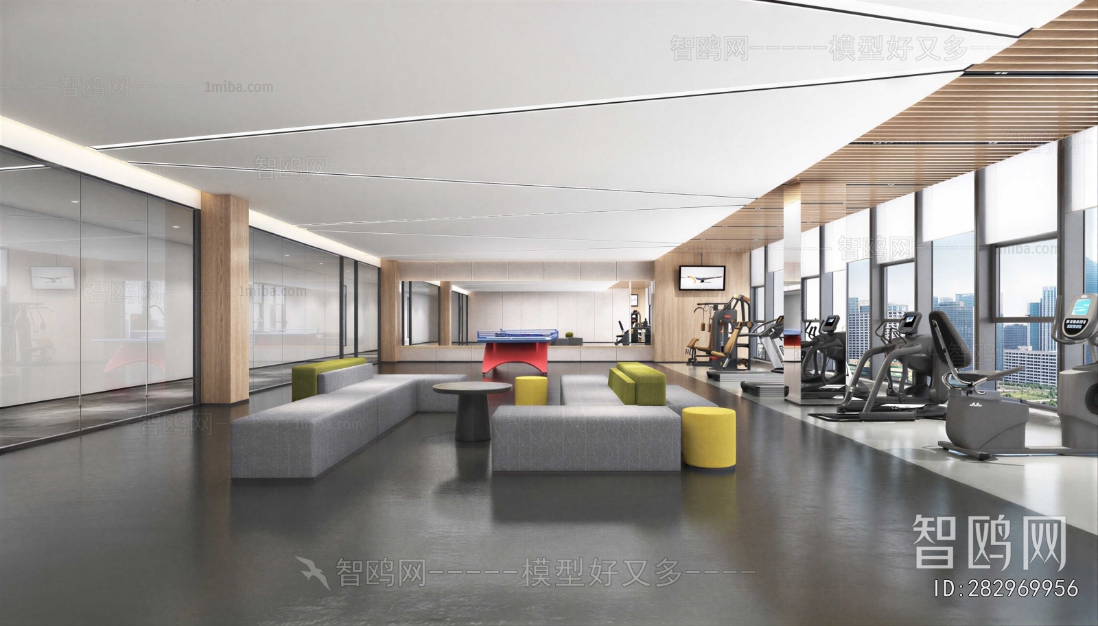 Modern Staff Recreation Room