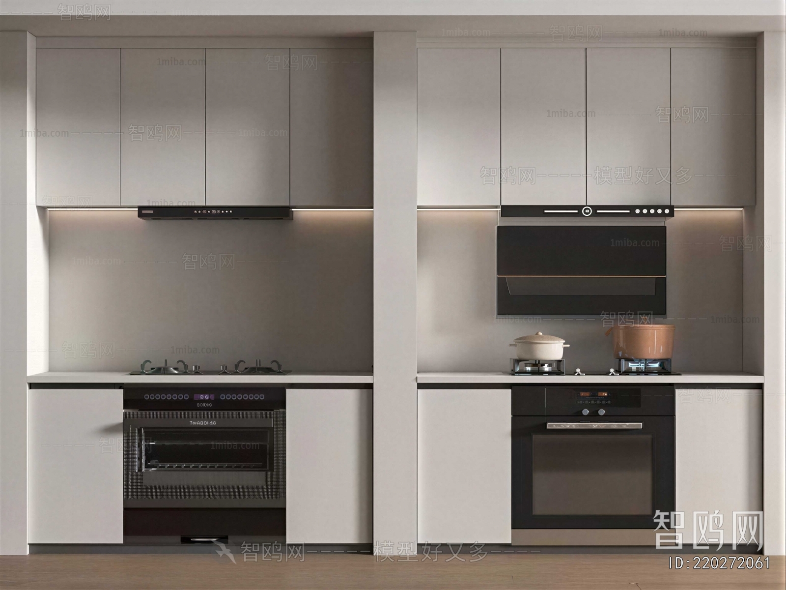 Modern Kitchen Electric Gas Range