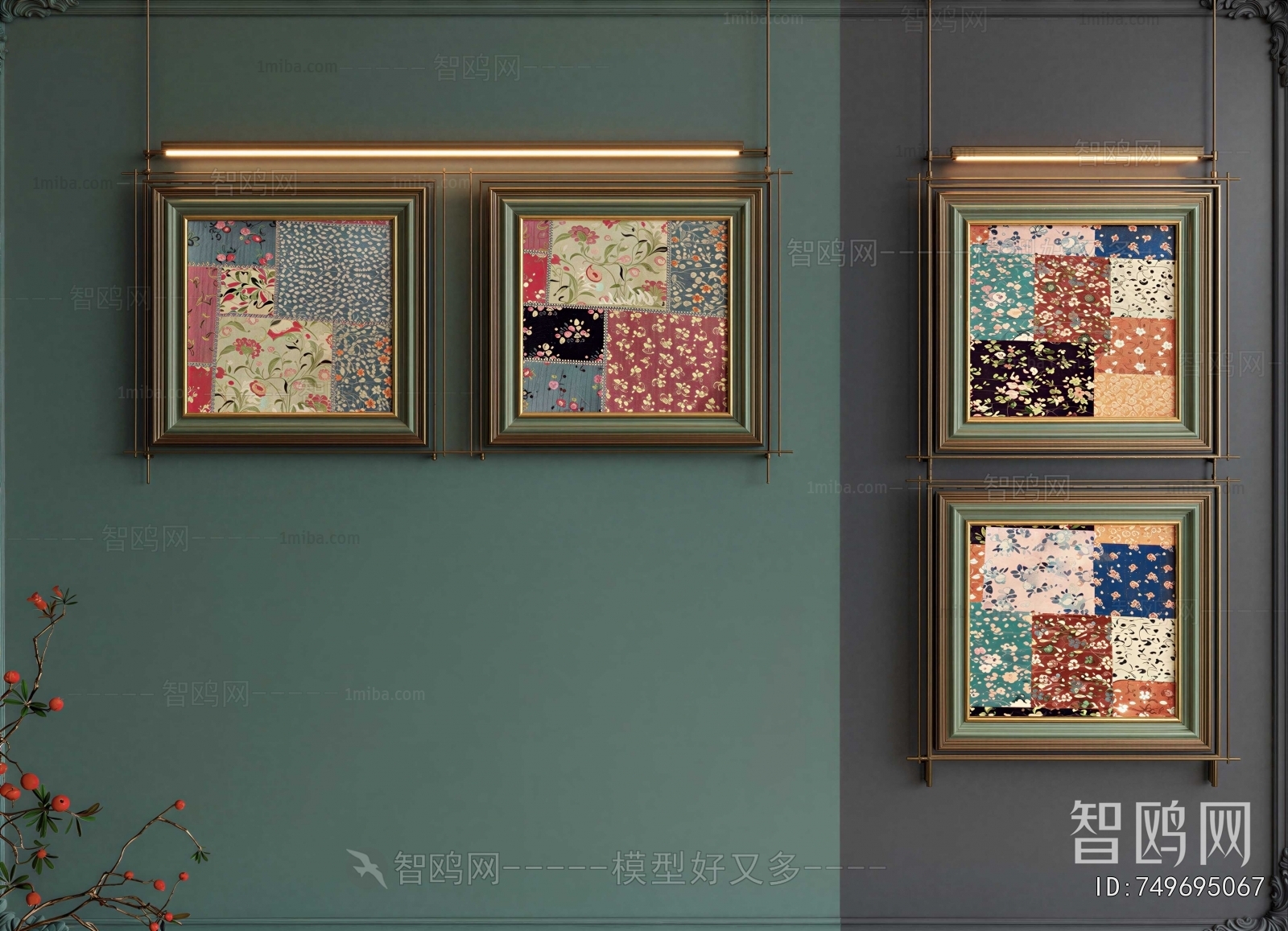 Retro Style Painting