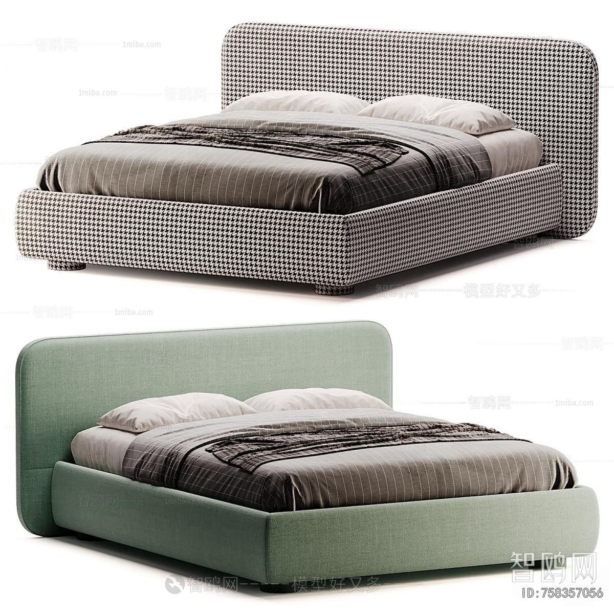 Modern Double Bed