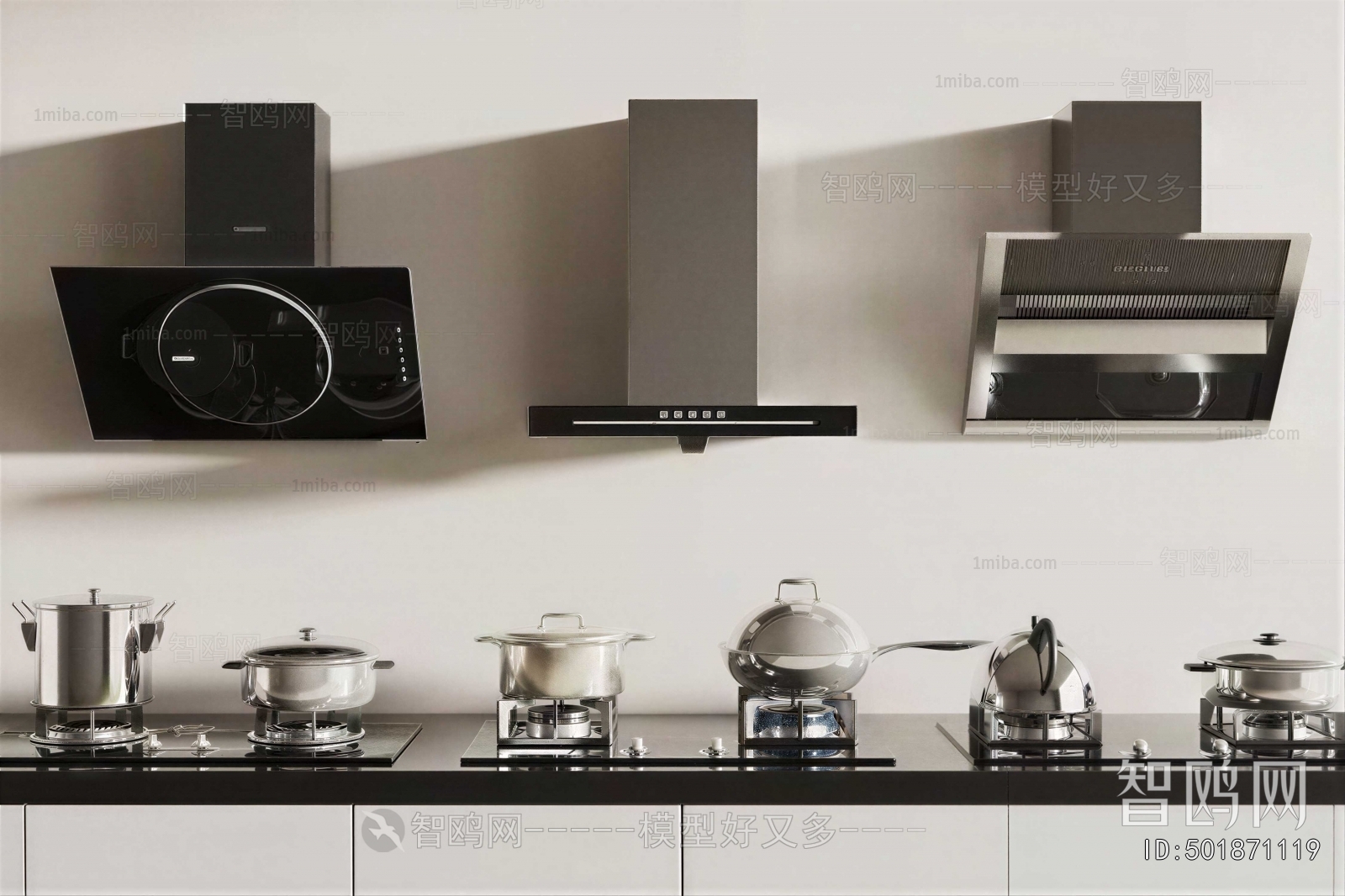 Modern Kitchen Electric Gas Range
