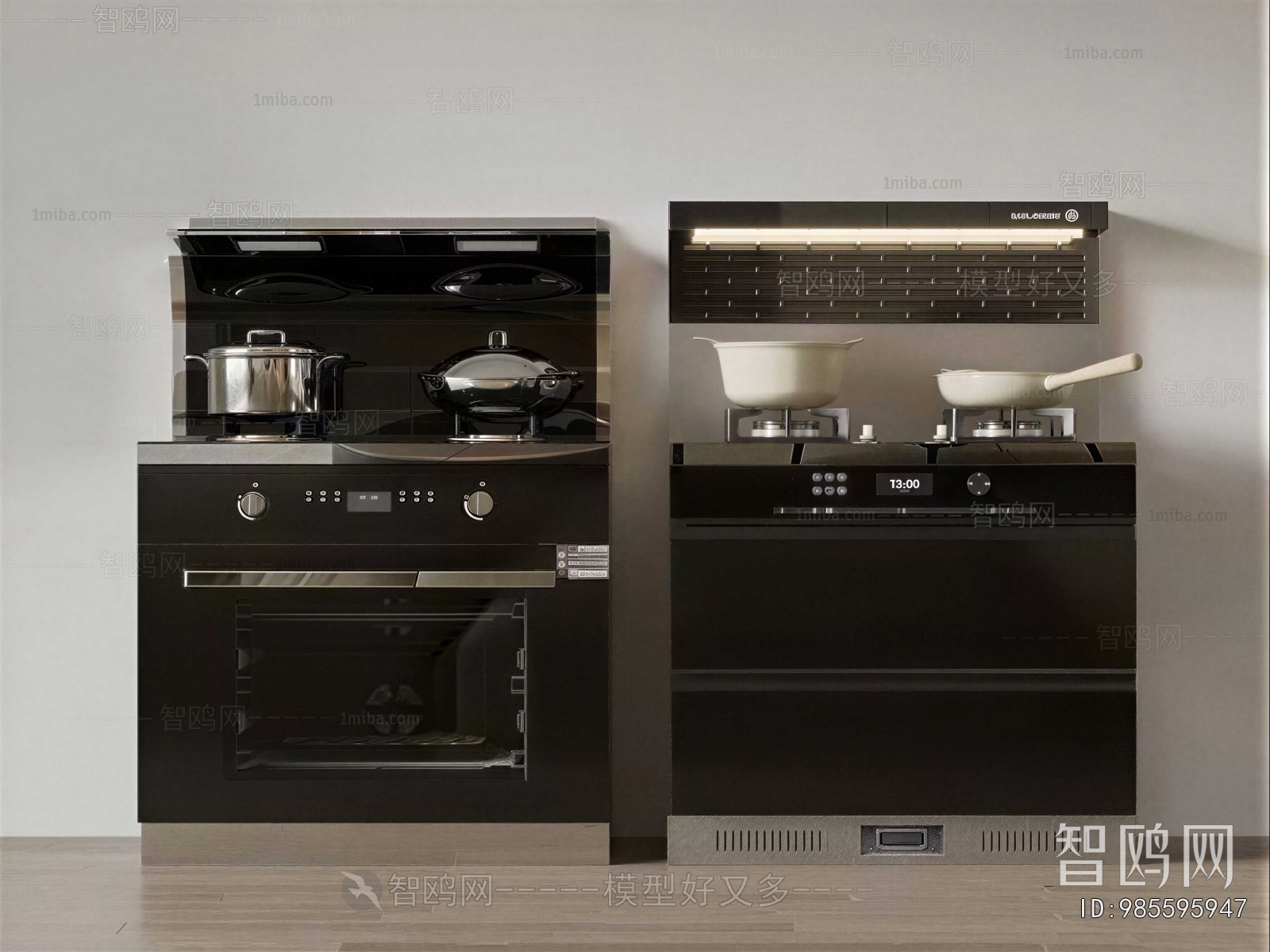 Modern Kitchen Electric Gas Range