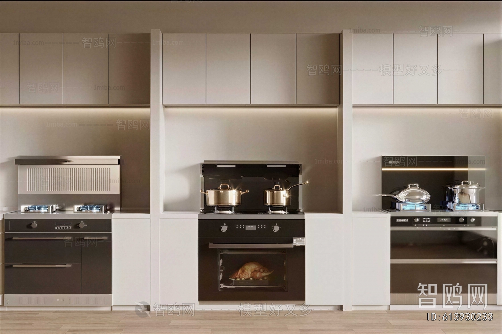 Modern Kitchen Electric Gas Range