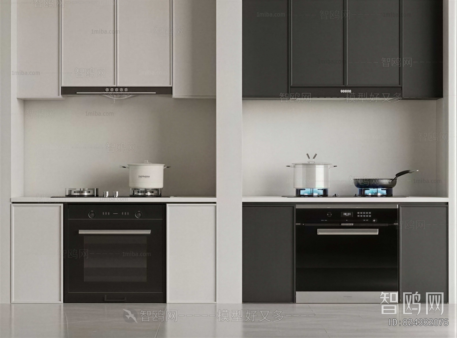 Modern Kitchen Electric Gas Range