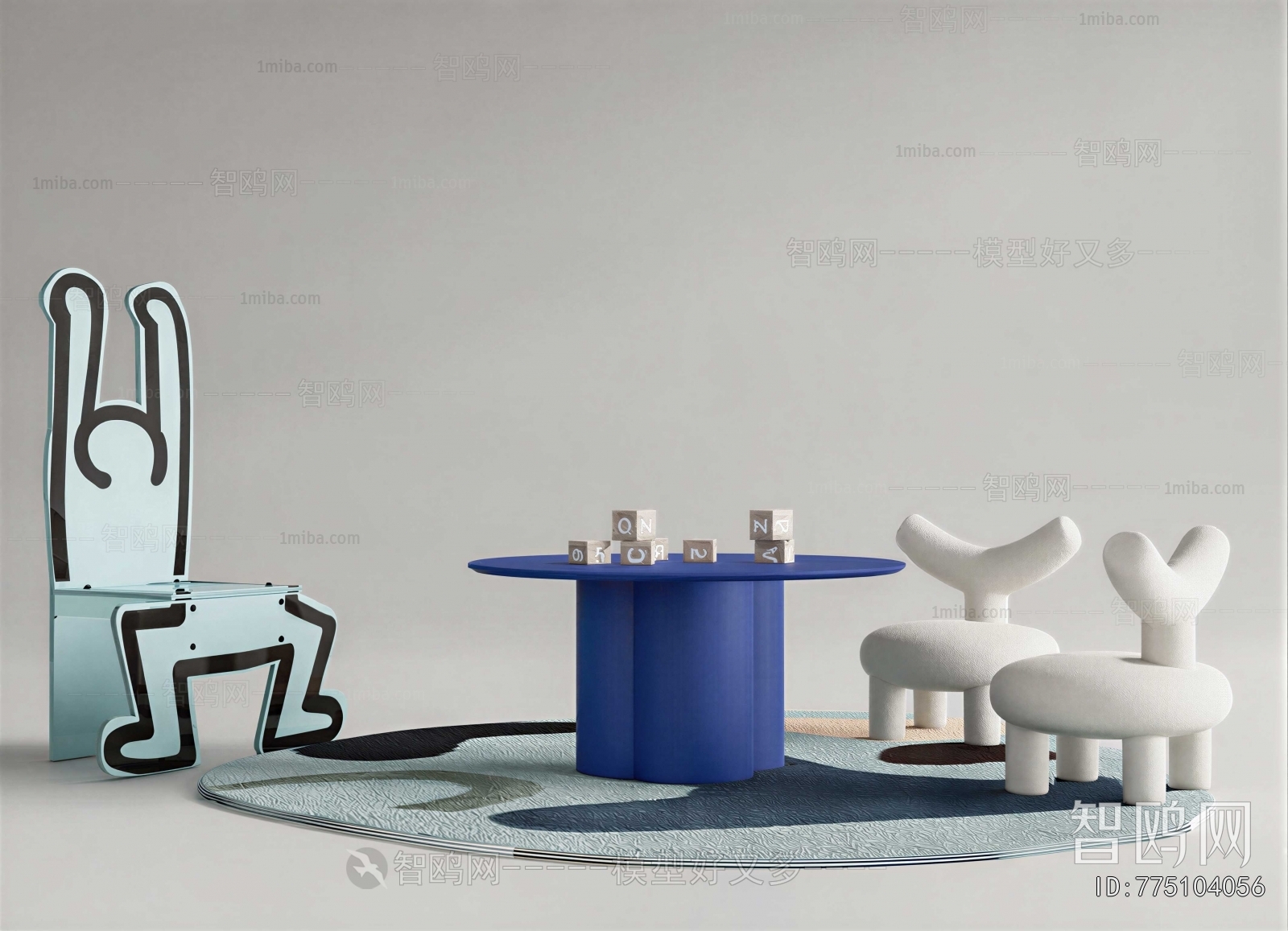 Modern Children's Table/chair