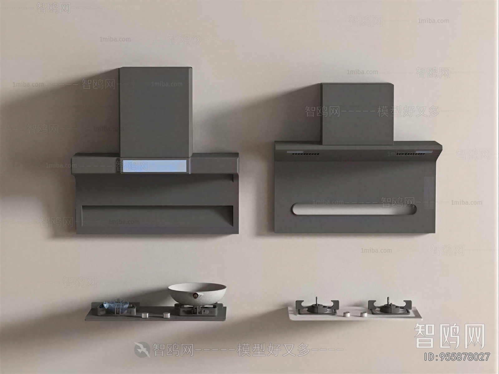 Modern Kitchen Electric Gas Range