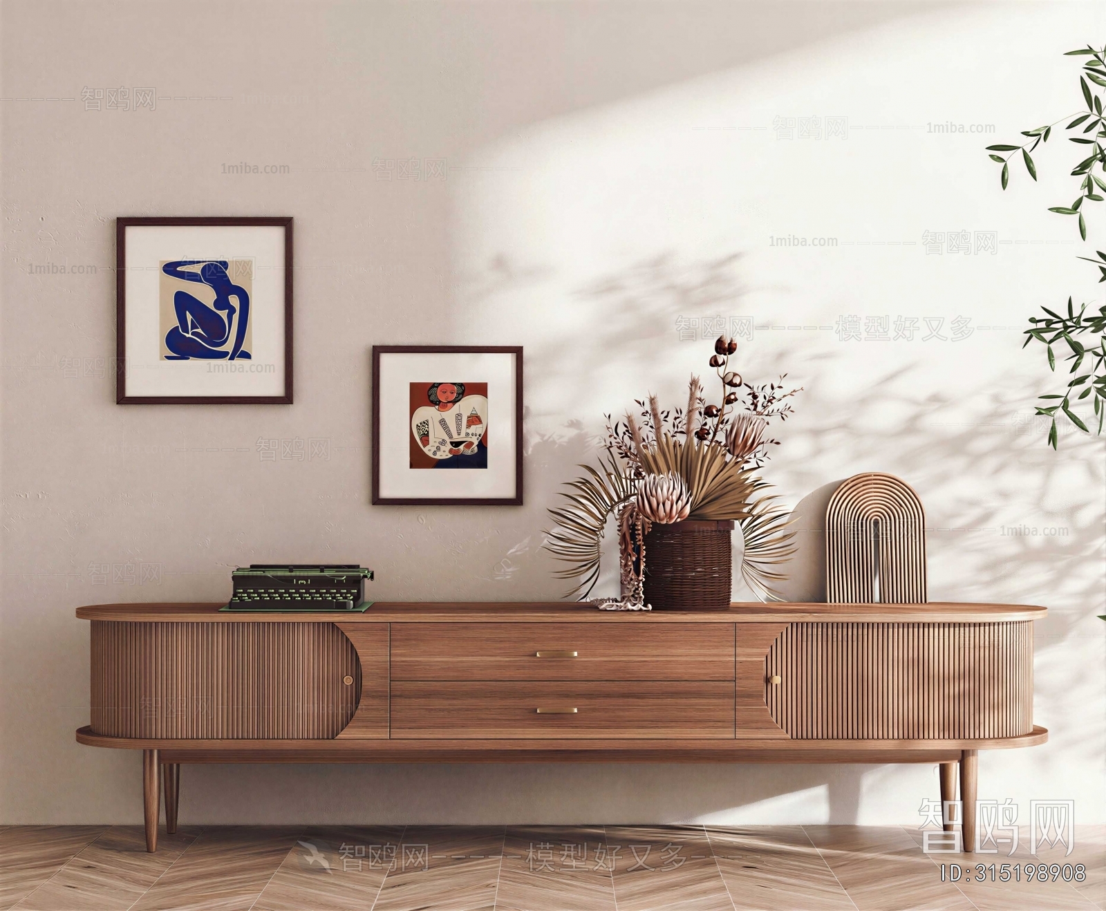 Nordic Style TV Cabinet