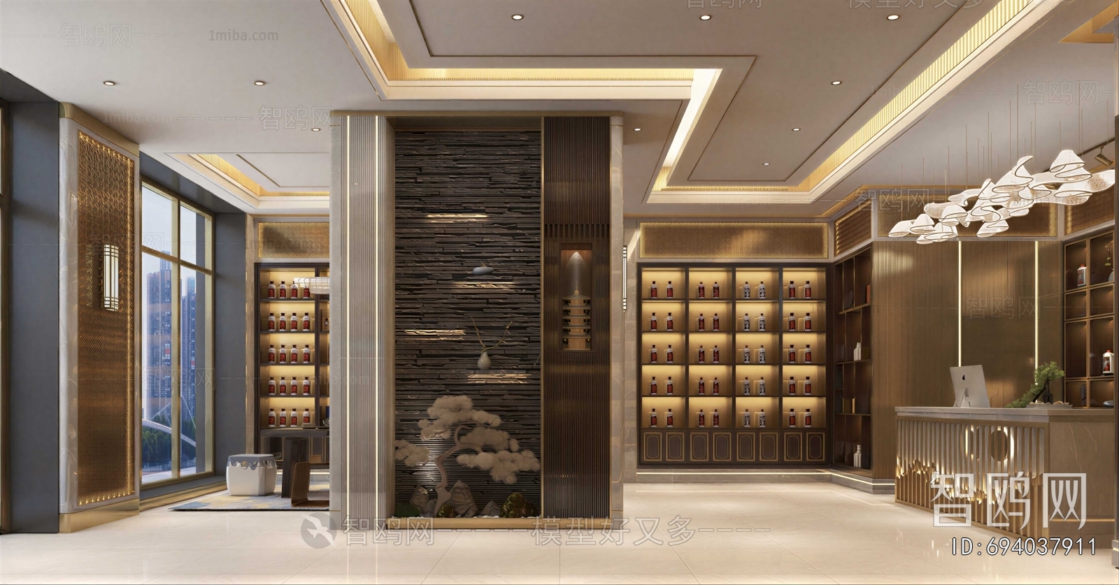 New Chinese Style Club Space