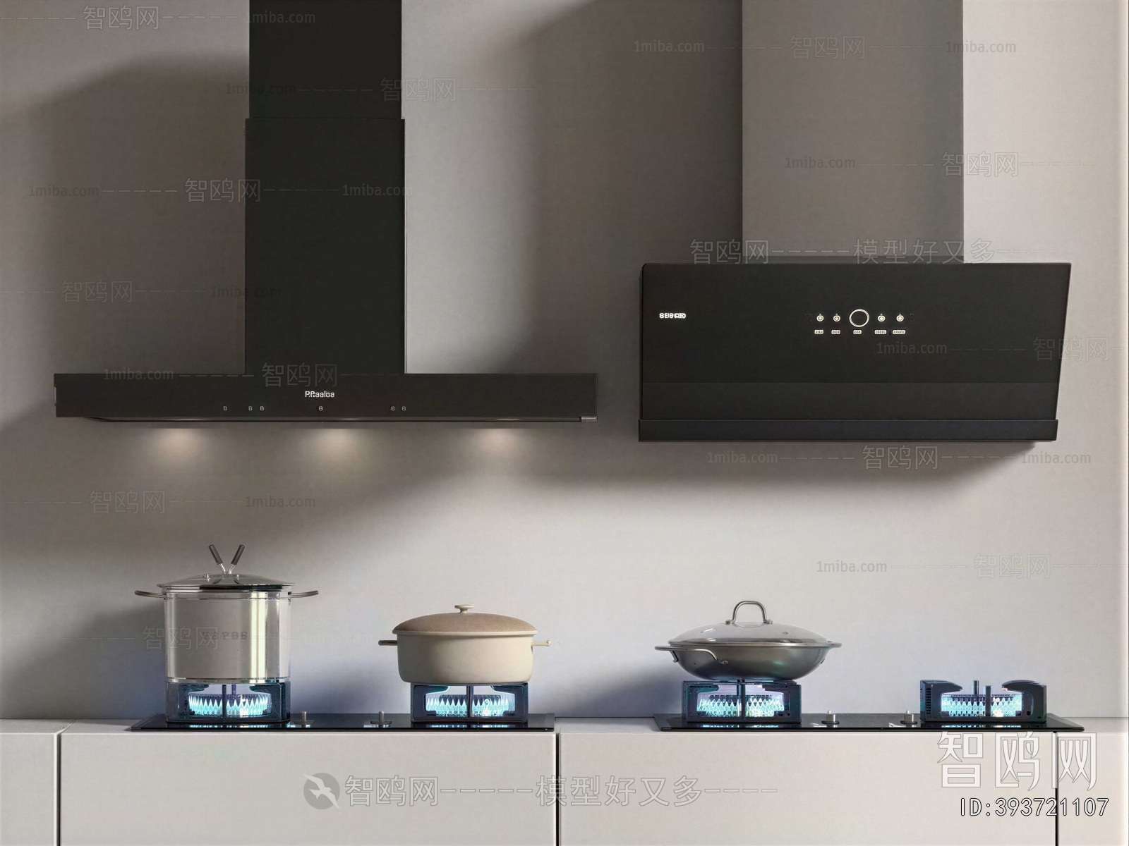 Modern Kitchen Electric Gas Range