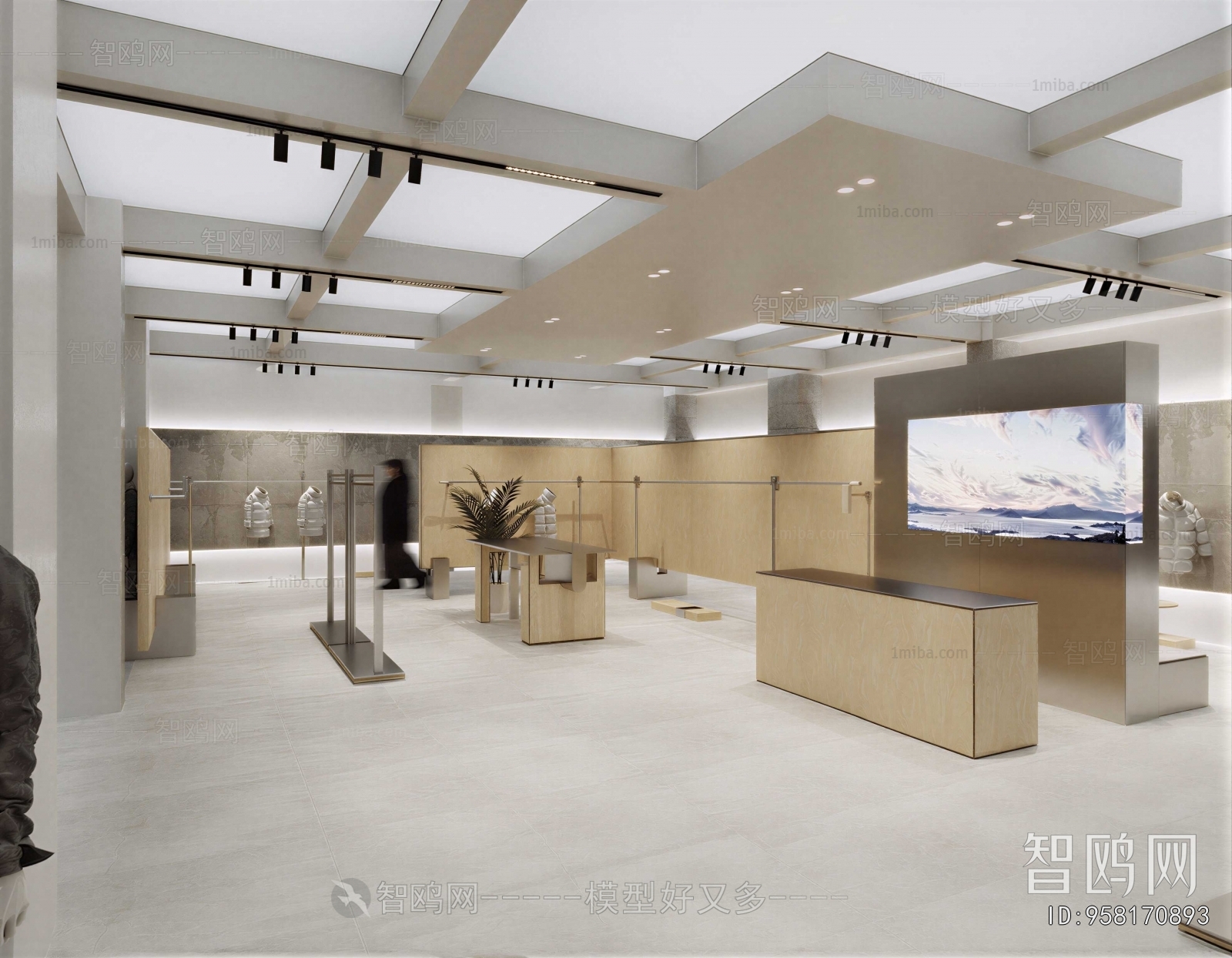 Modern Clothing Store