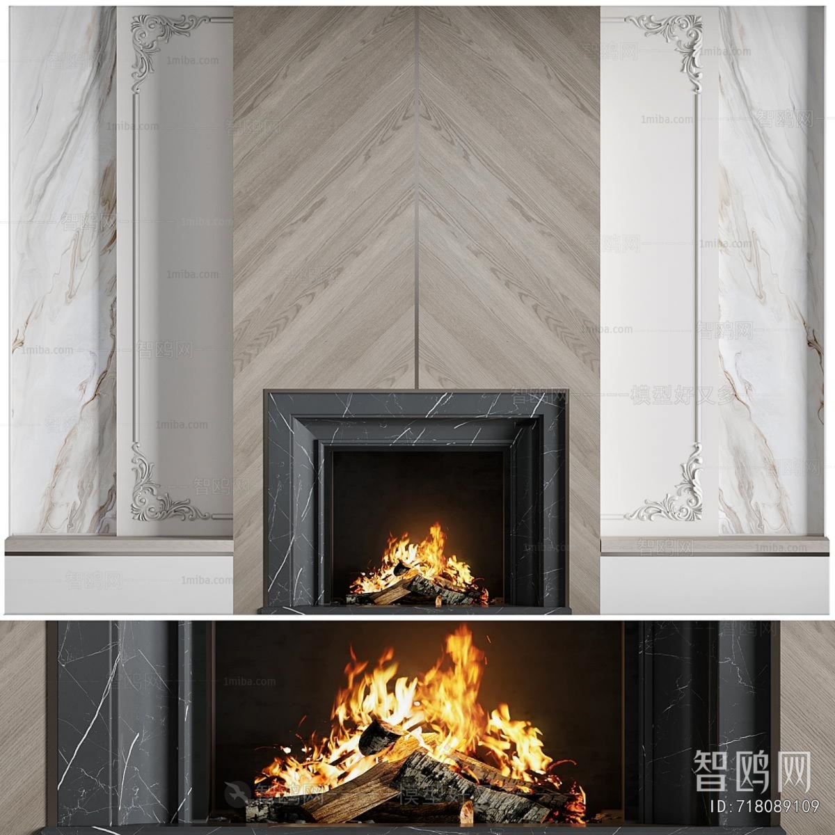 Modern Fireplace