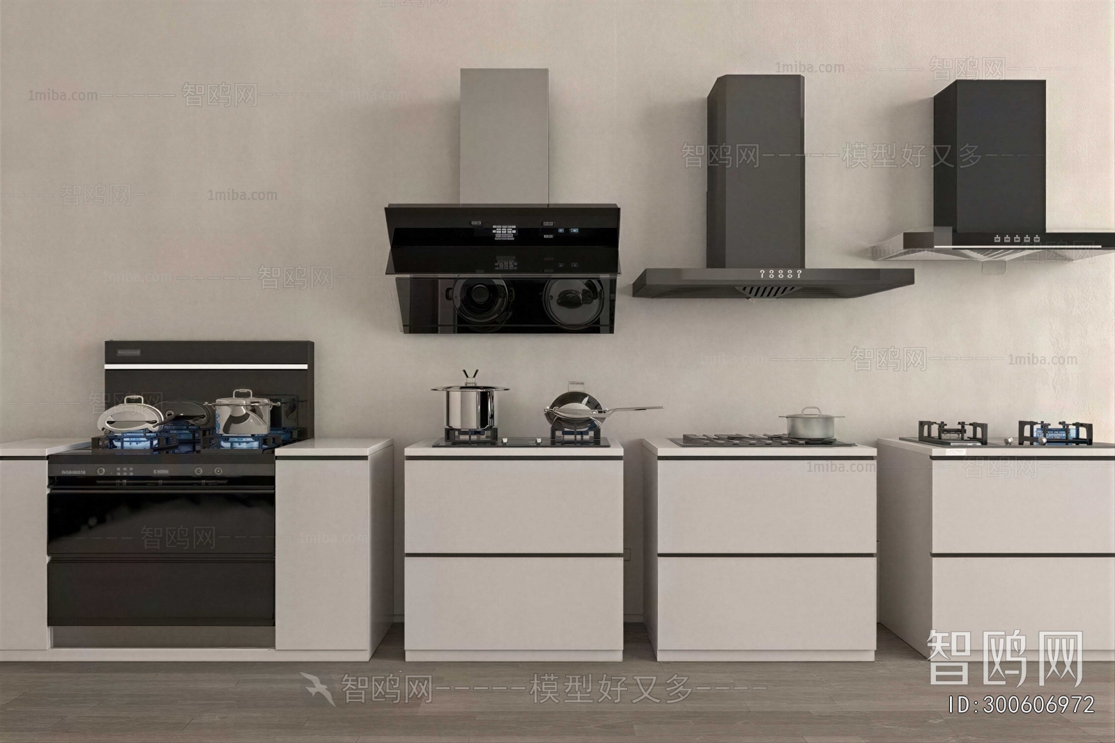 Modern Kitchen Electric Gas Range