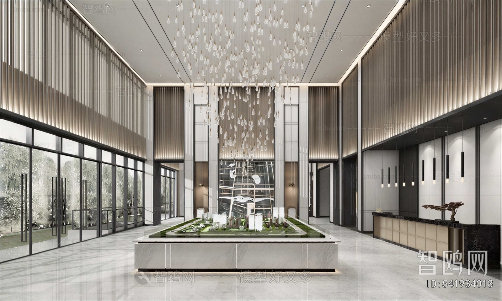 Modern Sand Table Area