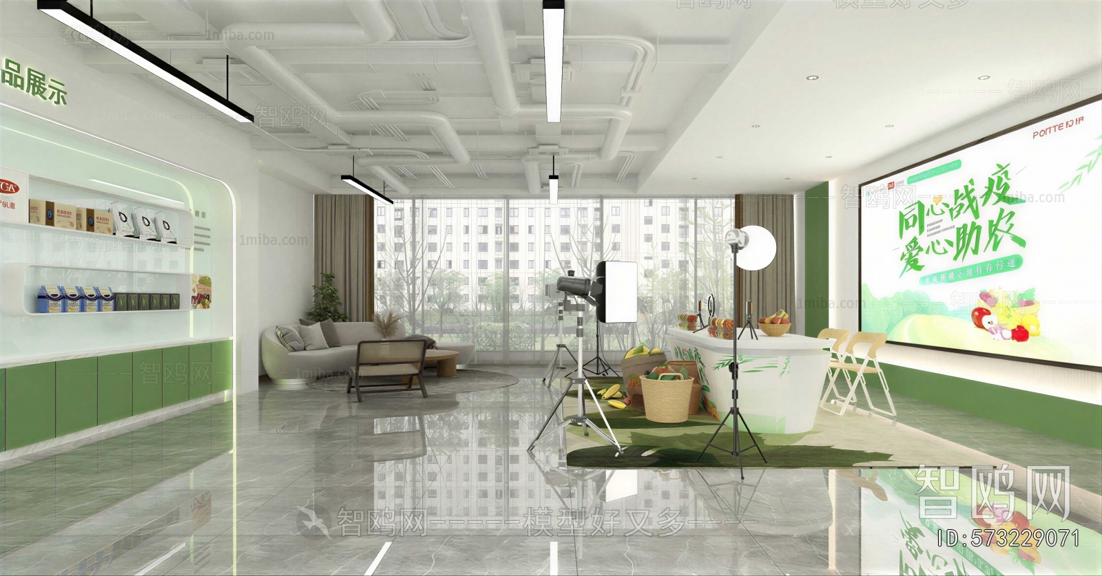 Modern Studio/Recording Studio/Live Room