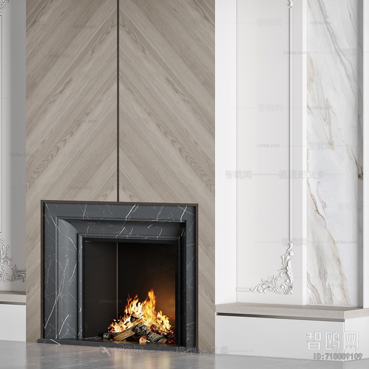 Modern Fireplace