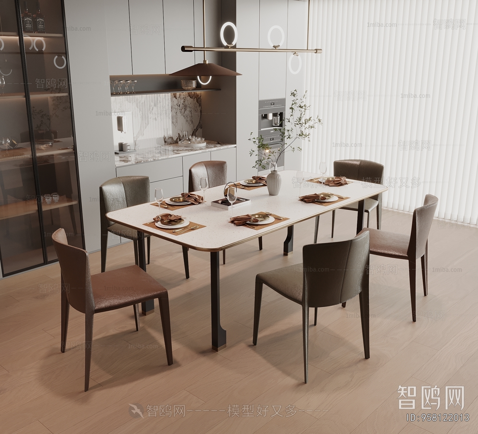 Modern Dining Table And Chairs