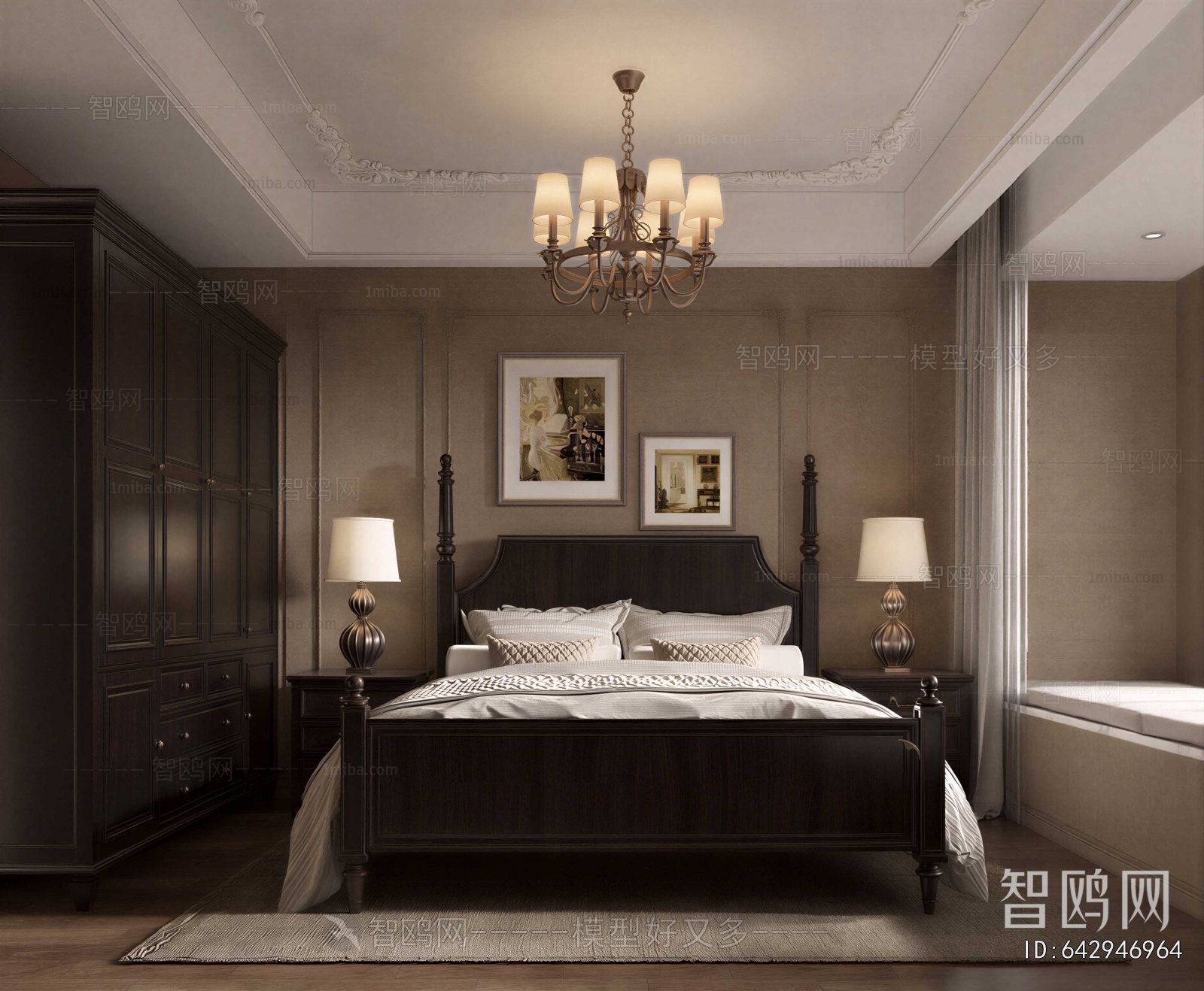 American Style Bedroom