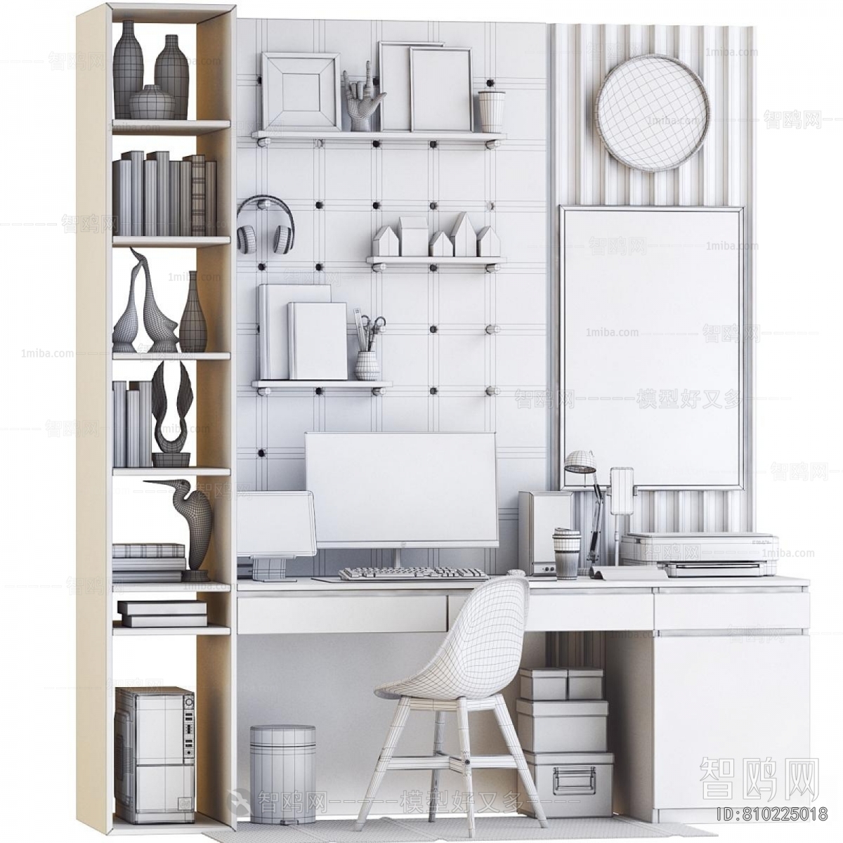 Modern Computer Desk And Chair