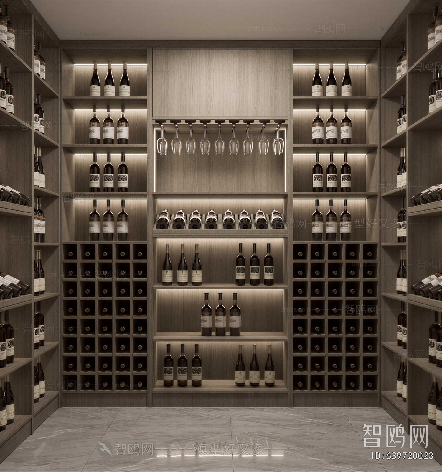 Modern Wine Cellar/Wine Tasting Room