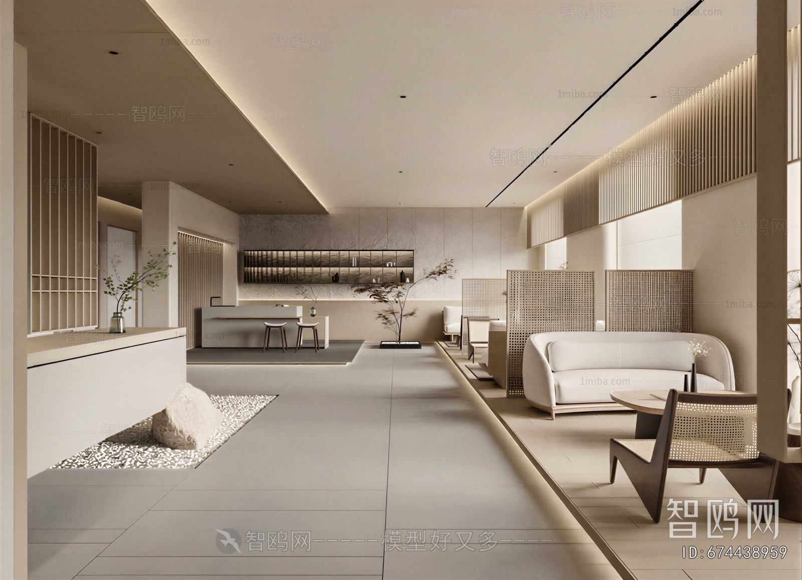 Japanese Style Lobby Hall