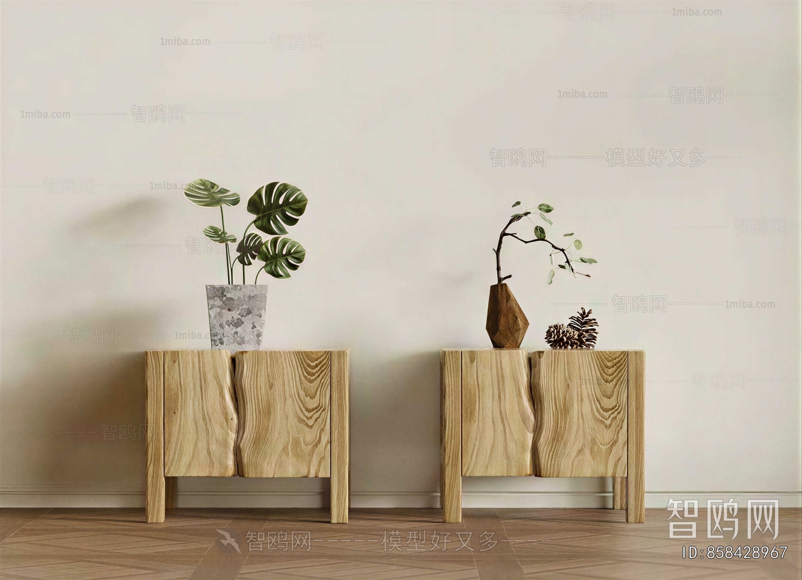 Wabi-sabi Style Dried Branch