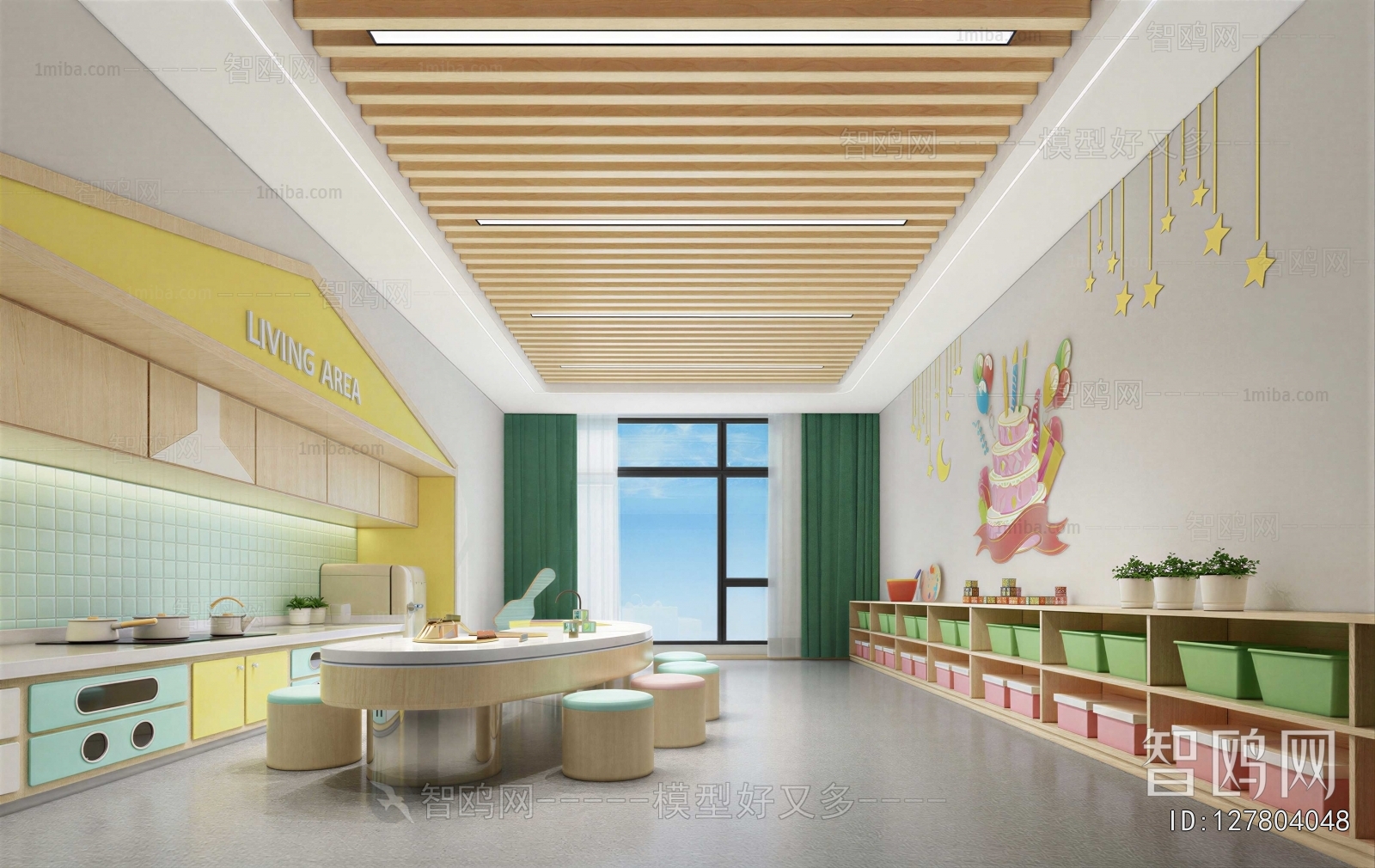 Modern Kindergarten Classrooms