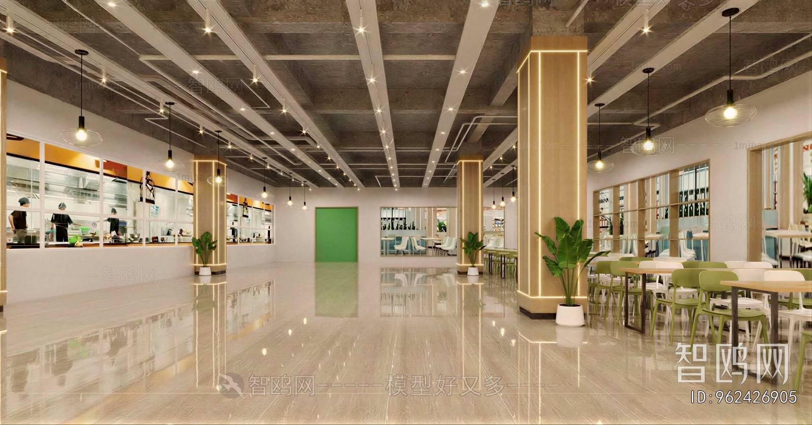 Modern Office Canteen