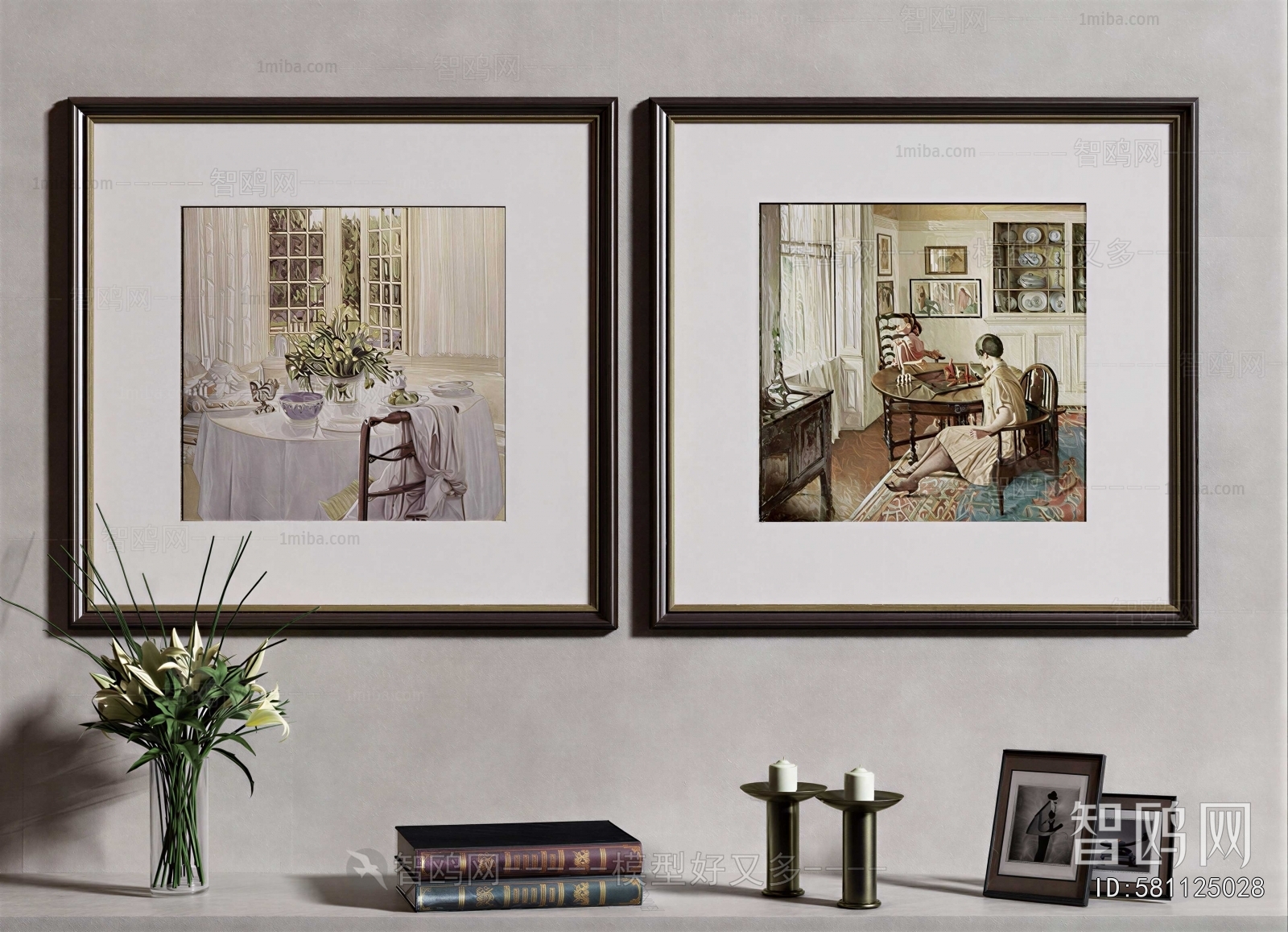 American Style Painting