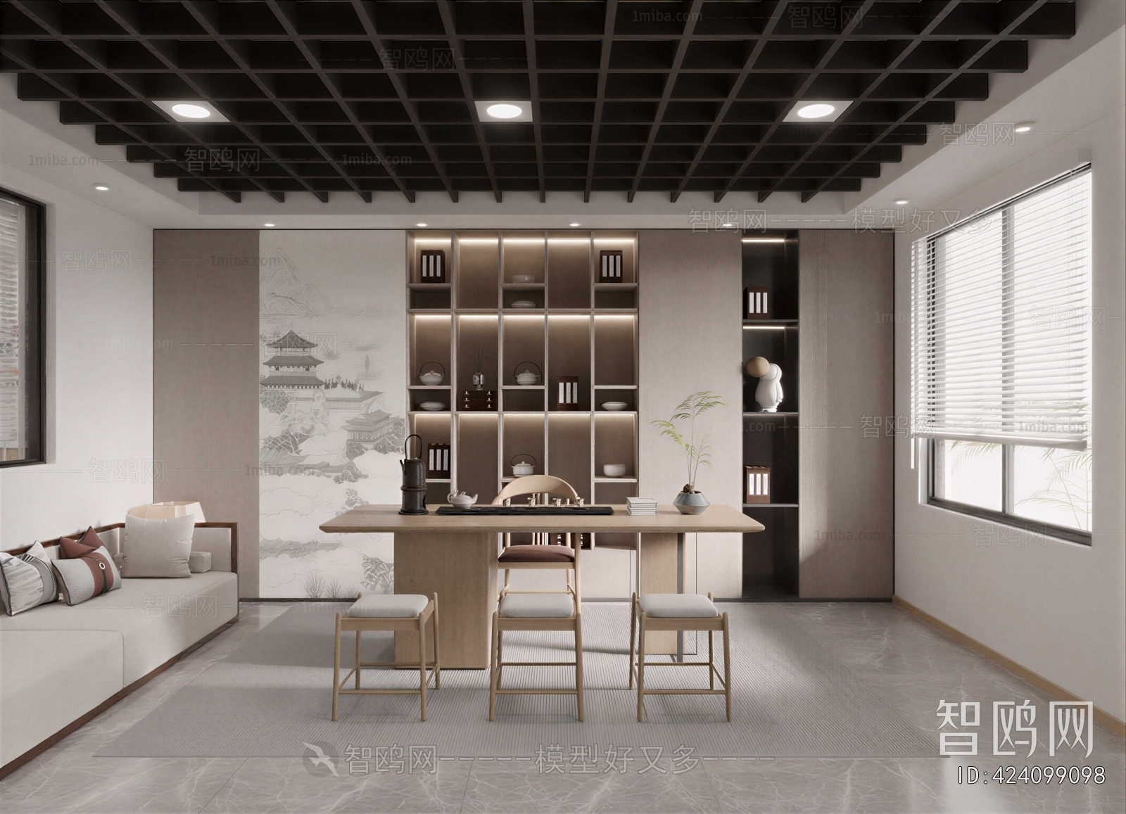 New Chinese Style Tea House