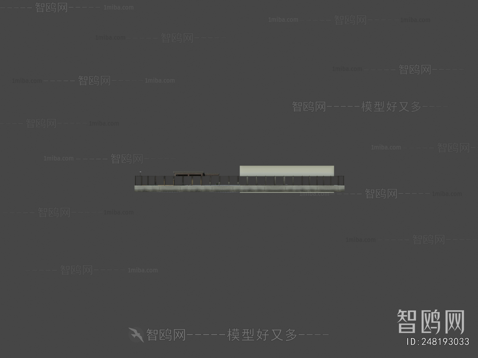 Modern Outdoor Parking Lot