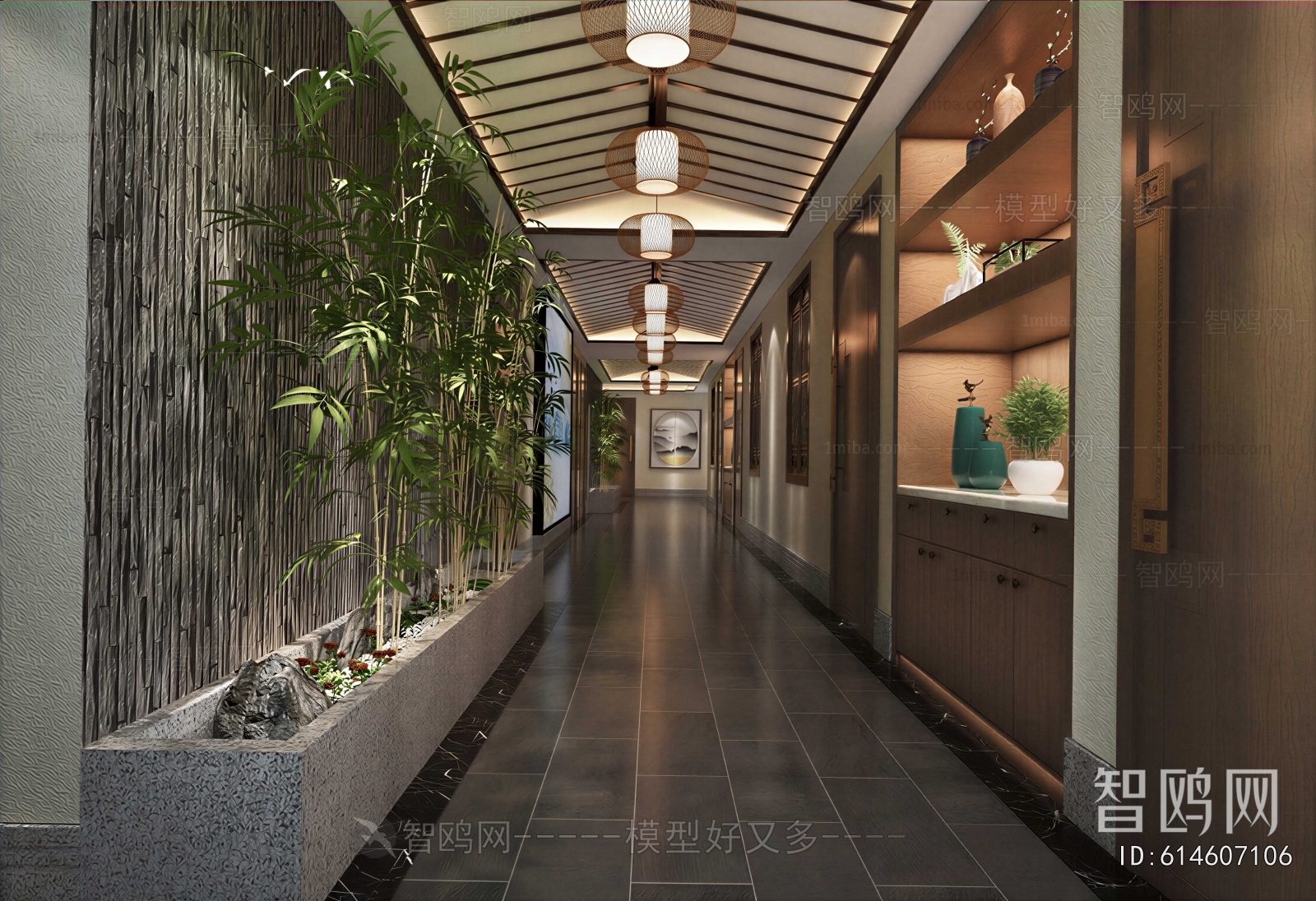 New Chinese Style Corridor