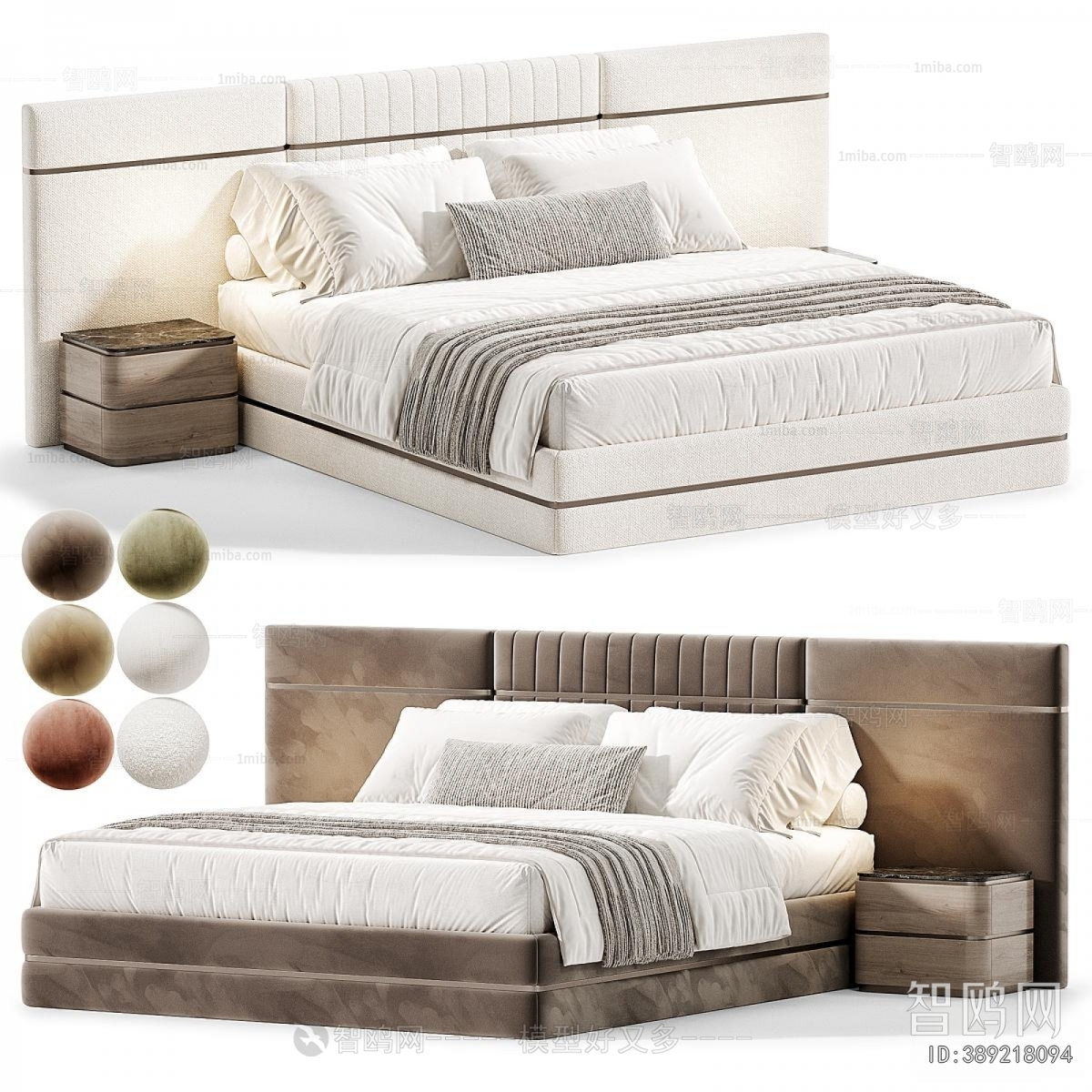 Modern Double Bed