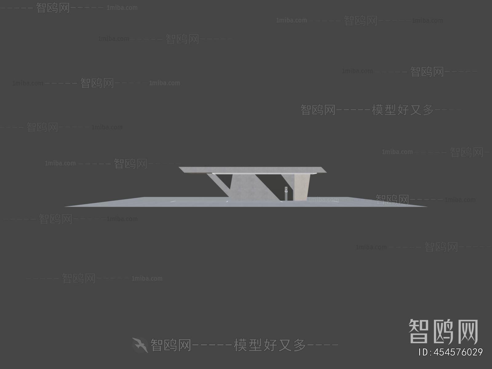 Modern Underground Parking Lot