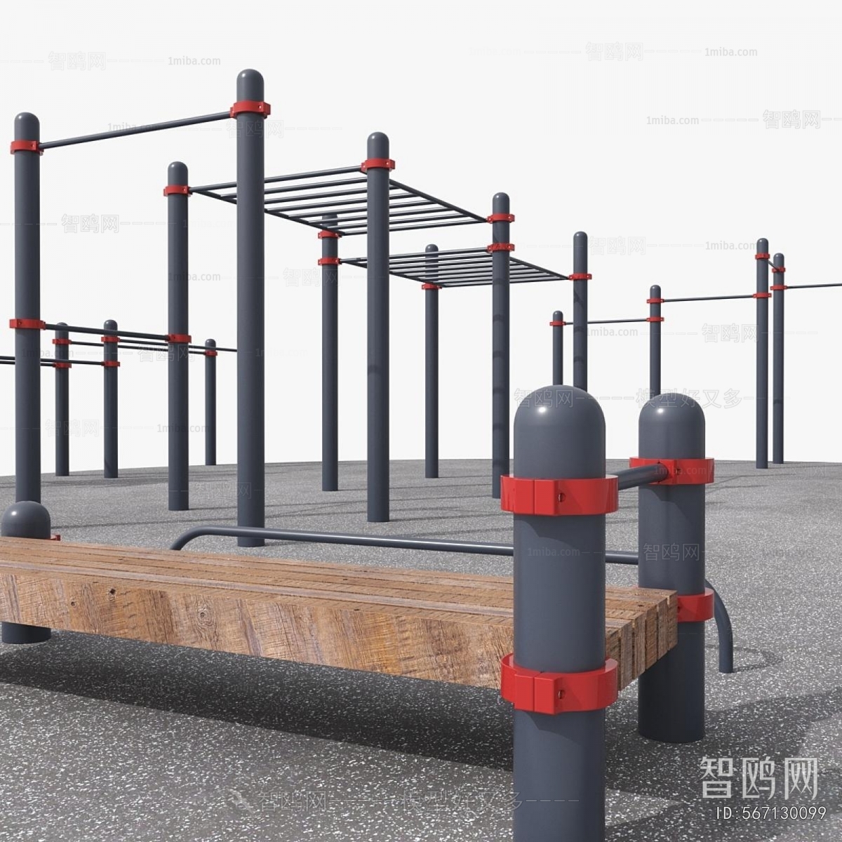 Modern Fitness Equipment